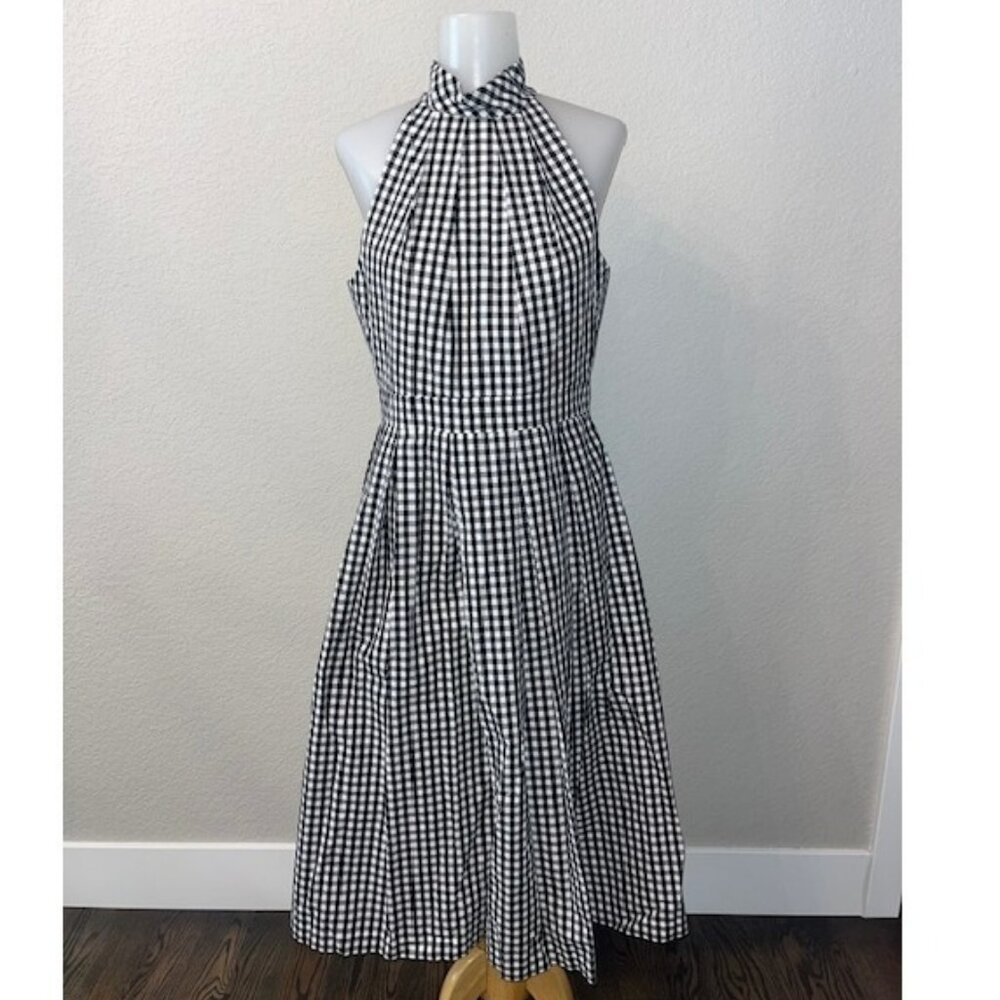Nordstrom (1901) Gingham Halter Dress
